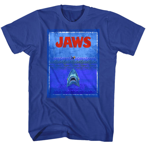 Jaws 8Bit Terror Men's T-Shirt