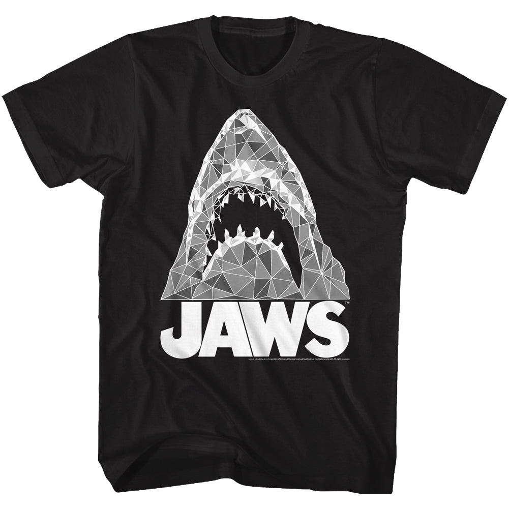 Jaws Geometric Sharks Men's T-Shirt