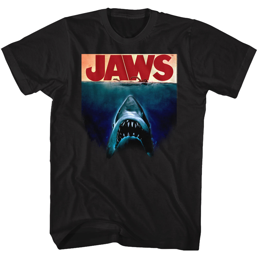Jaws Poster Again Men's T-Shirt