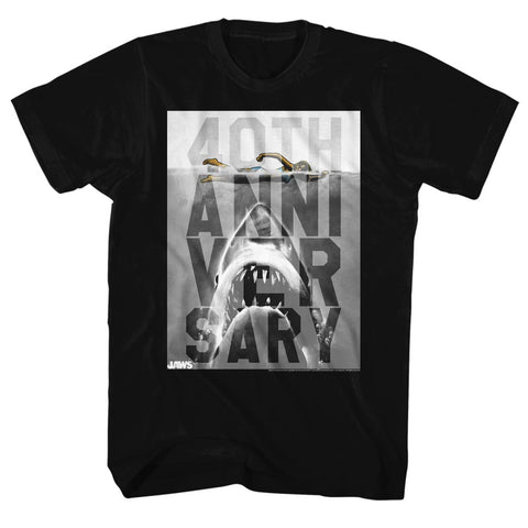 Jaws 40Th Men's T-Shirt