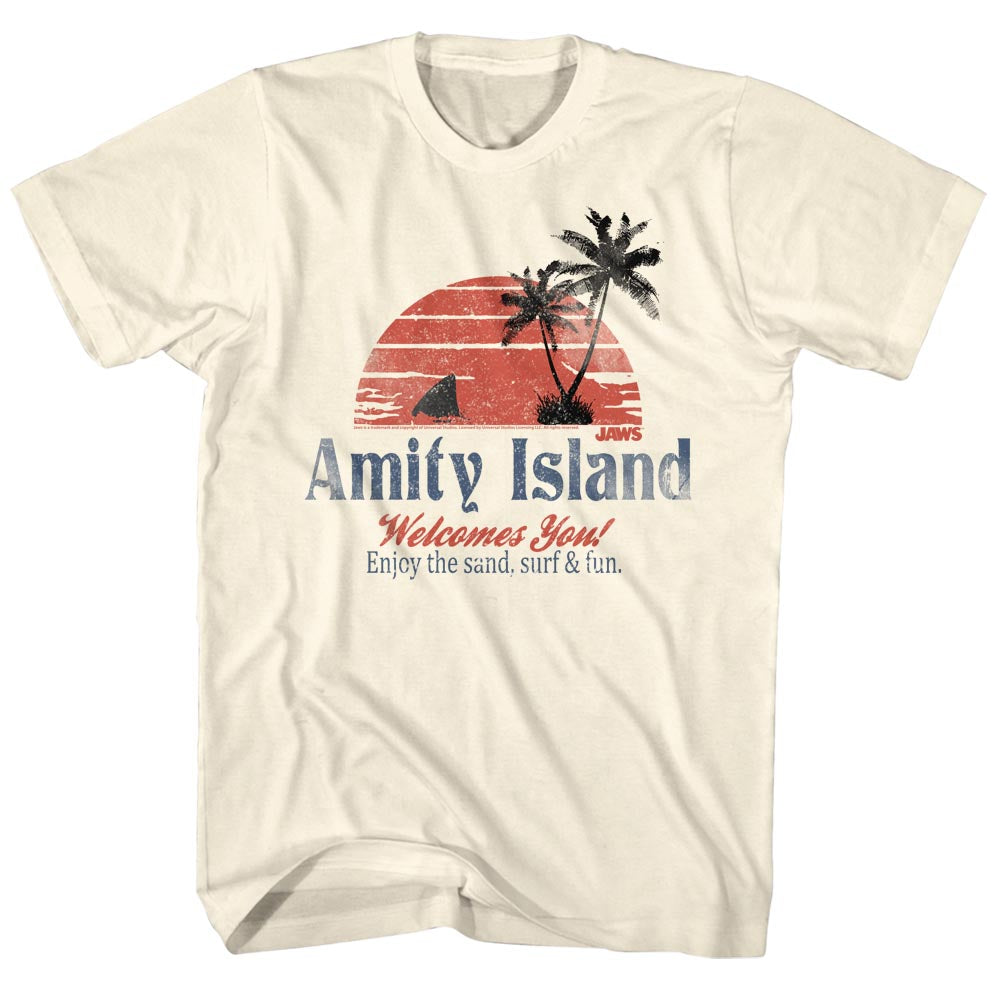 Jaws Amity Island Men's T-Shirt