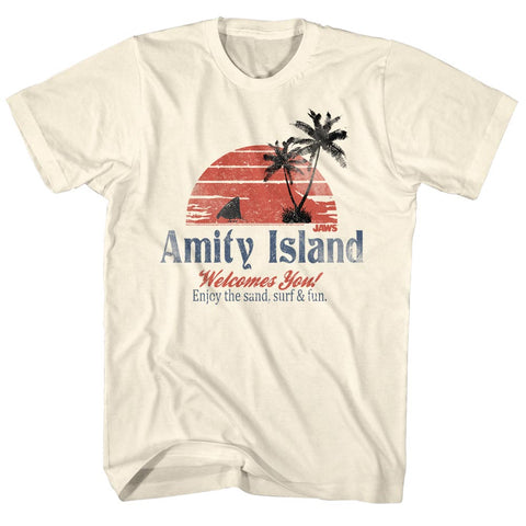 Jaws Amity Island Men's T-Shirt