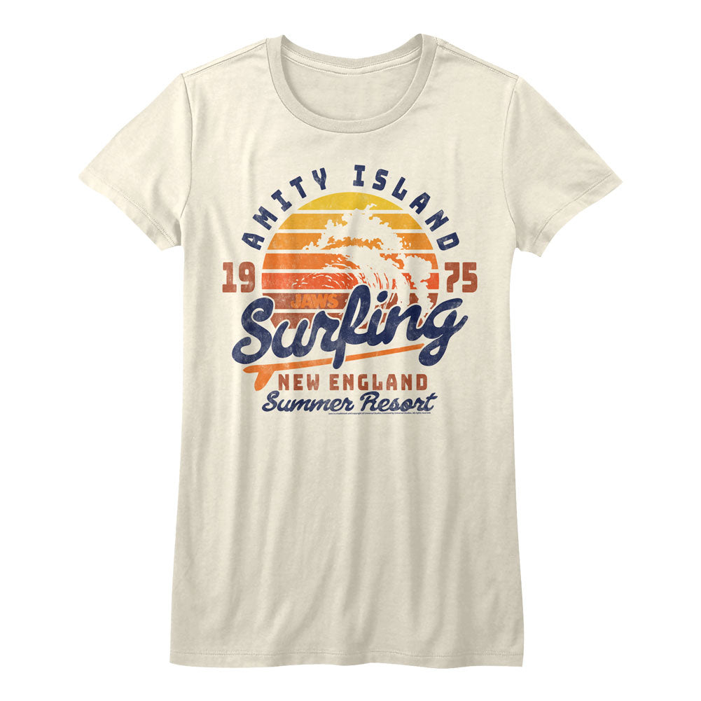 Jaws Amity Surfing Juniors T-Shirt