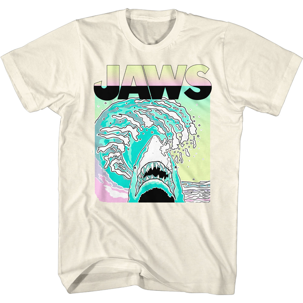 Jaws Neon Waves Men's T-Shirt