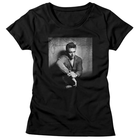 James Dean He'S Dark N Stuff Ladies T-Shirt
