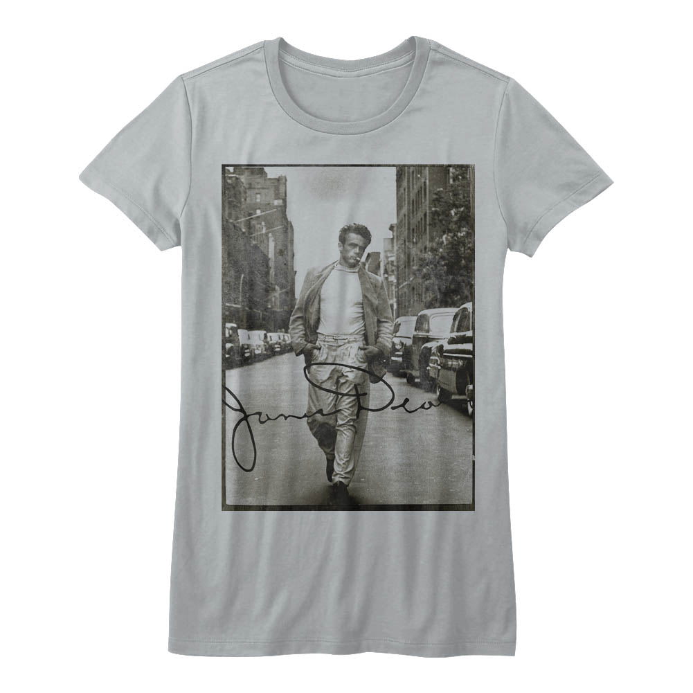 James Dean Strut Juniors T-Shirt