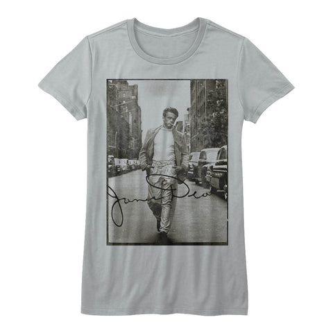 James Dean Strut Juniors T-Shirt