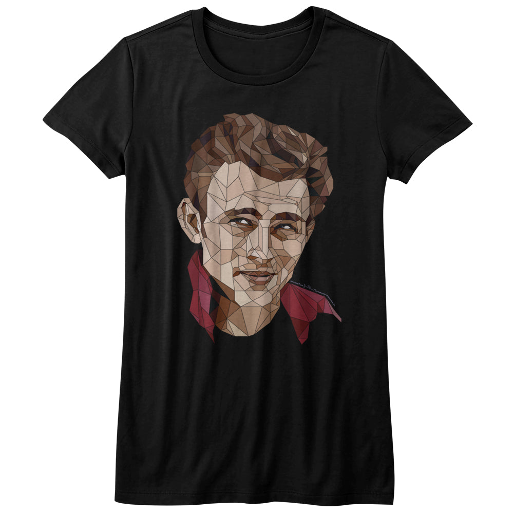 James Dean Polygon James Ladies T-Shirt