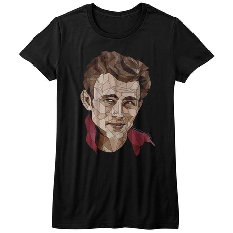 James Dean Polygon James Ladies T-Shirt
