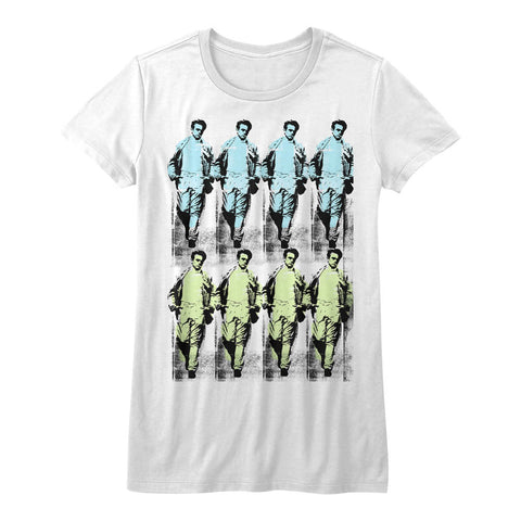James Dean Warhol James Dean Ladies T-Shirt
