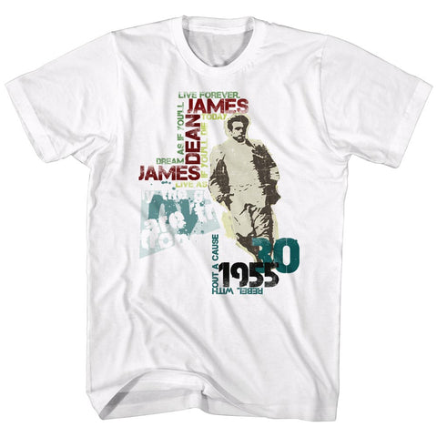 James Dean Dean Typography Men'S T-Shirt