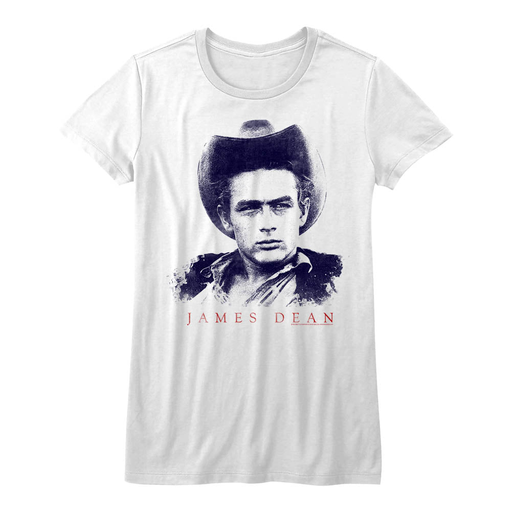 James Dean Cowboy James Ladies T-Shirt