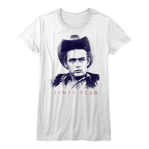 James Dean Cowboy James Ladies T-Shirt