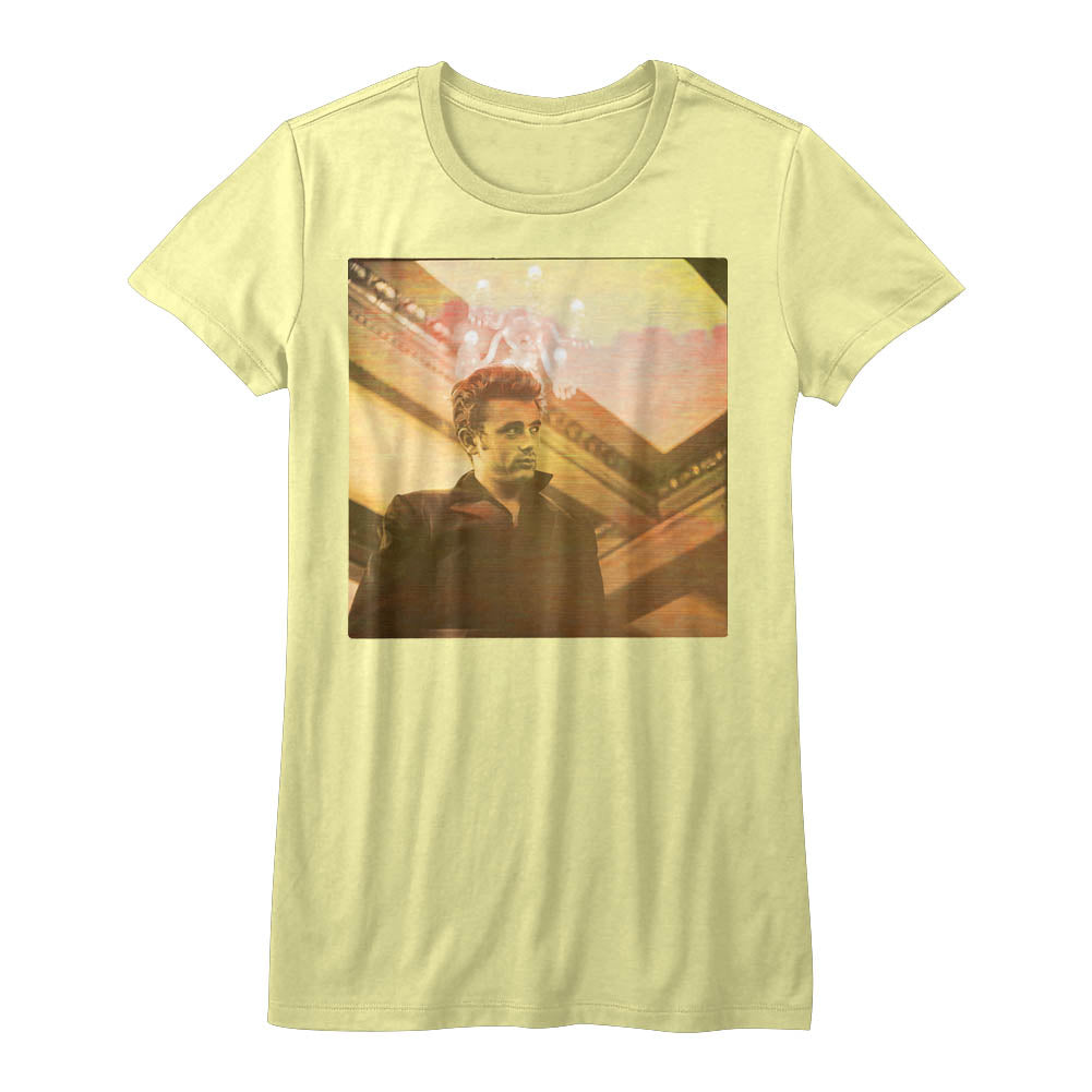 James Dean Kicked Back Juniors T-Shirt