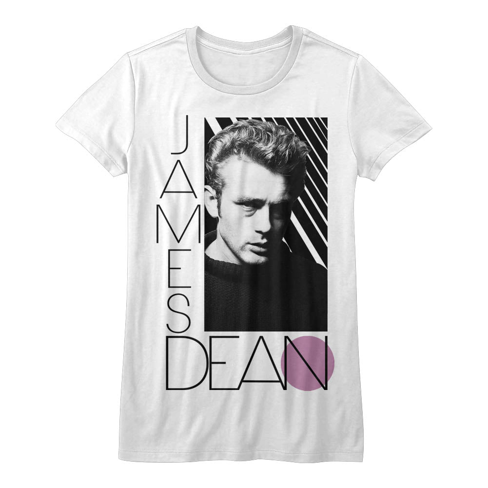 James Dean Old Skool Ladies T-Shirt