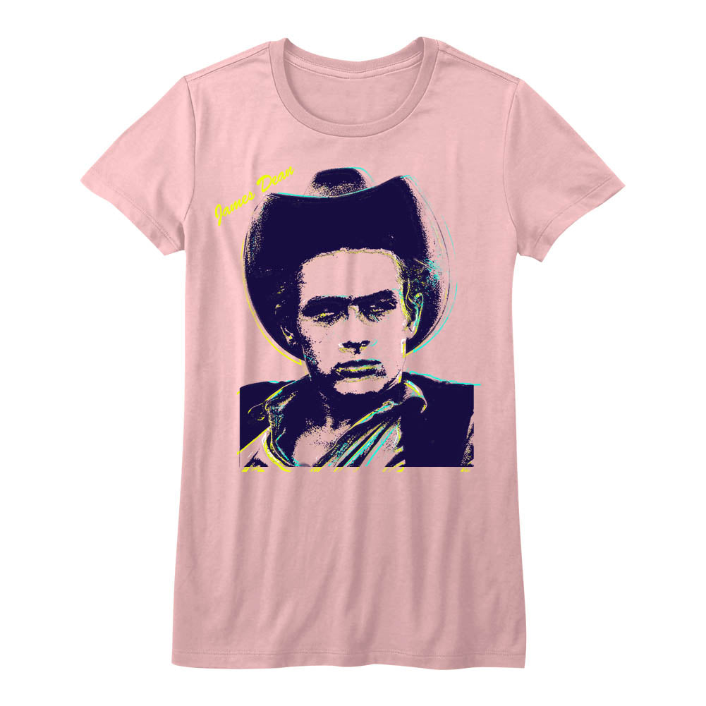 James Dean Dean Lines Juniors T-Shirt