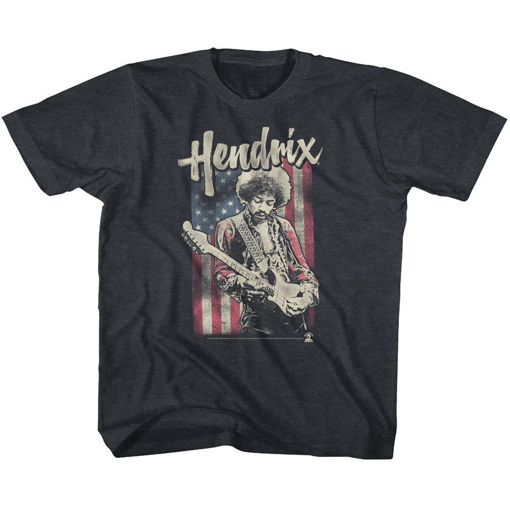 Jimi Hendrix Flag Hendrix Toddler T-Shirt