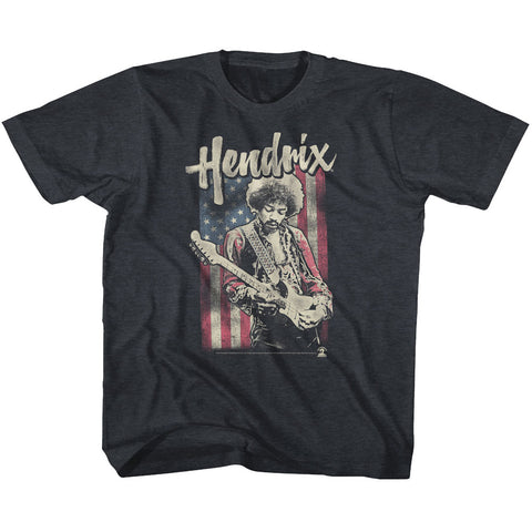 Jimi Hendrix Flag Hendrix Toddler T-Shirt