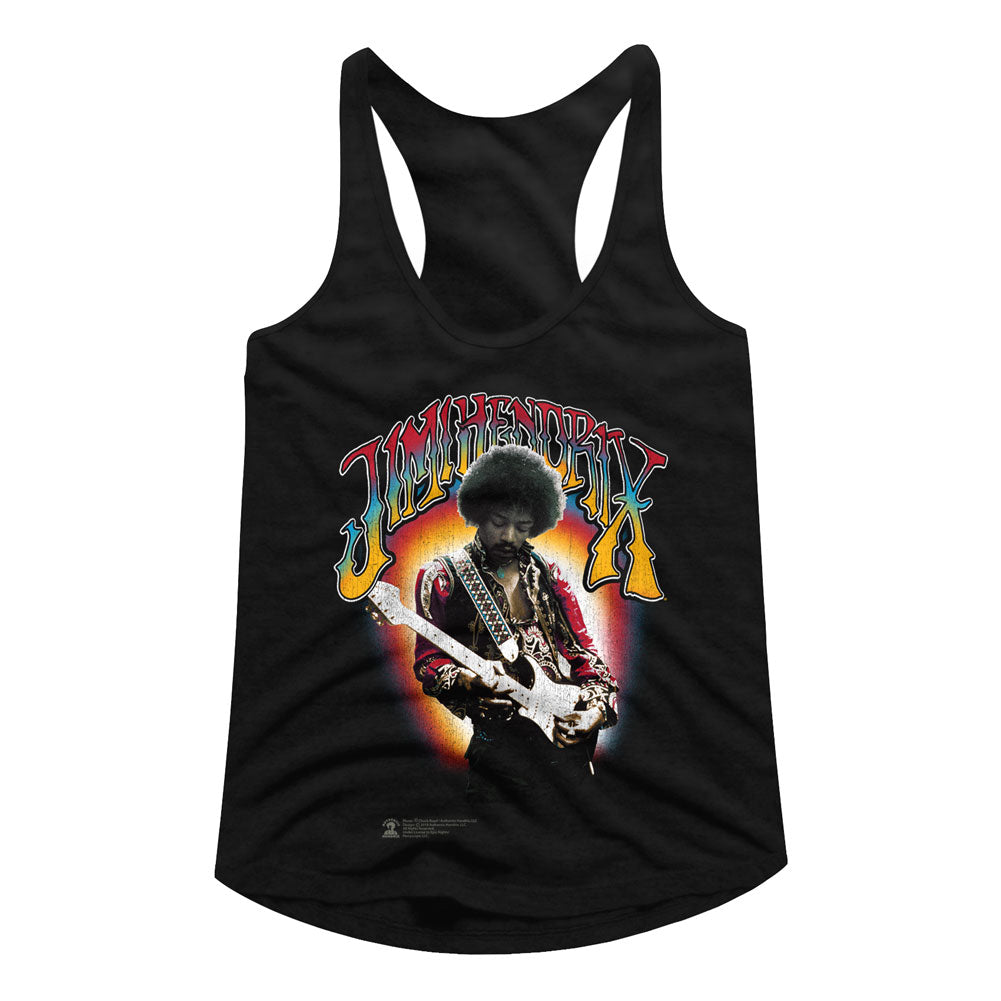 Jimi Hendrix Jimi Hendrix Ladies Racerback