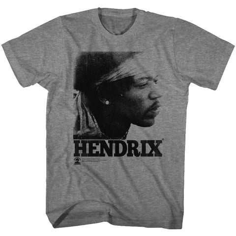Jimi Hendrix Vintage Face Adult T-Shirt