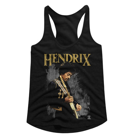 Jimi Hendrix Hendirx Ladies Racerback