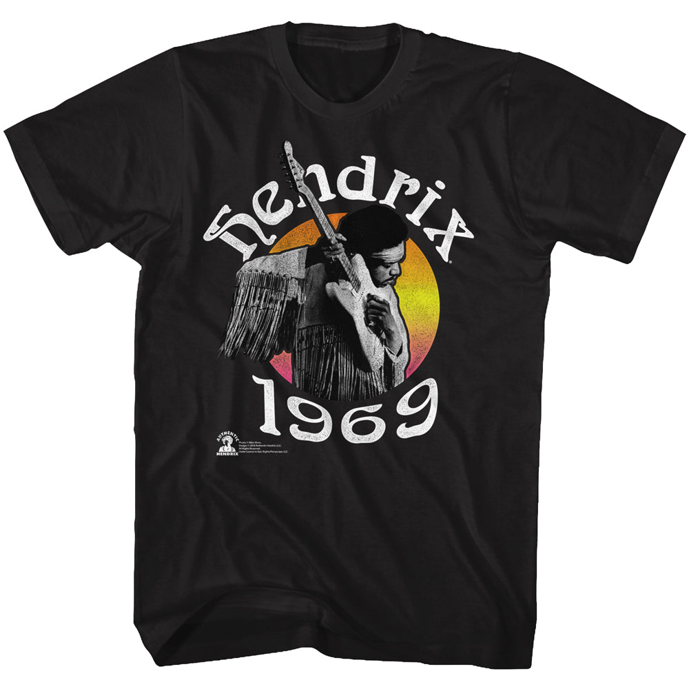 Jimi Hendrix Hendrix 69 Adult T-Shirt