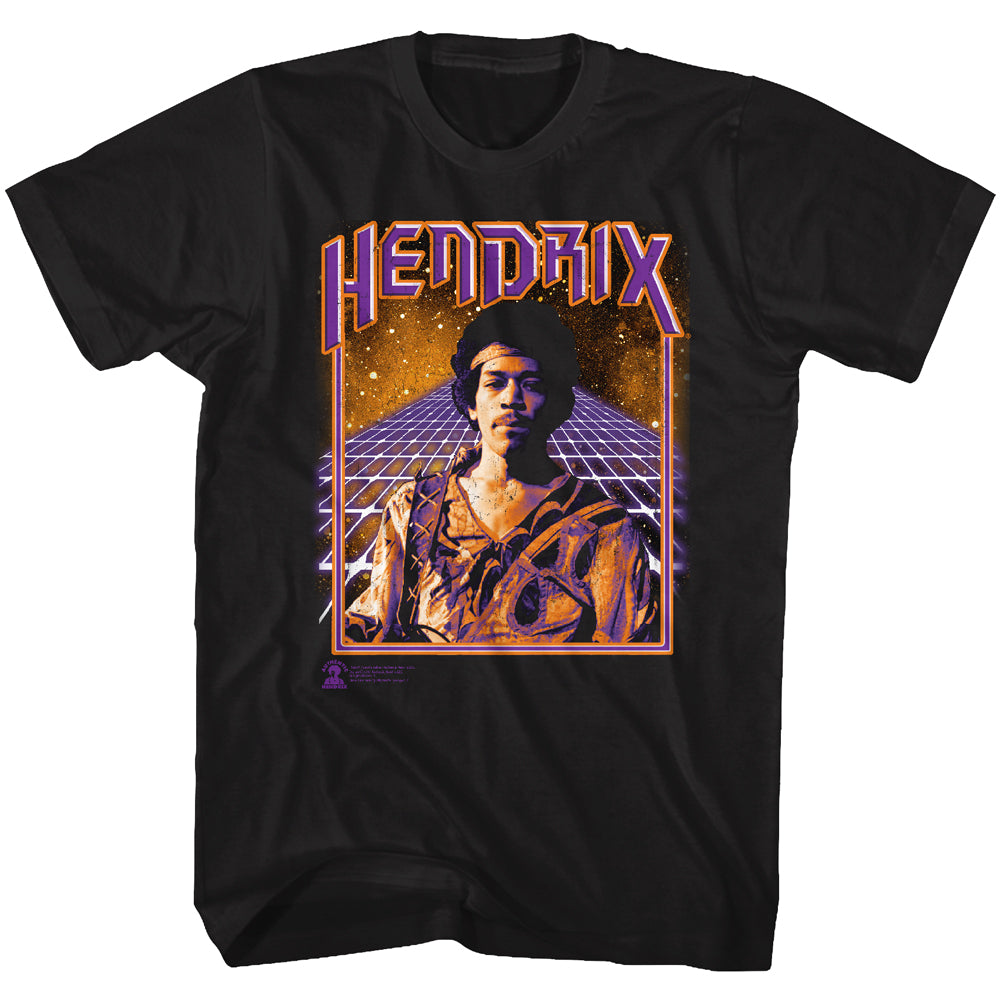 Jimi Hendrix Spaceman Jimi Adult T-Shirt