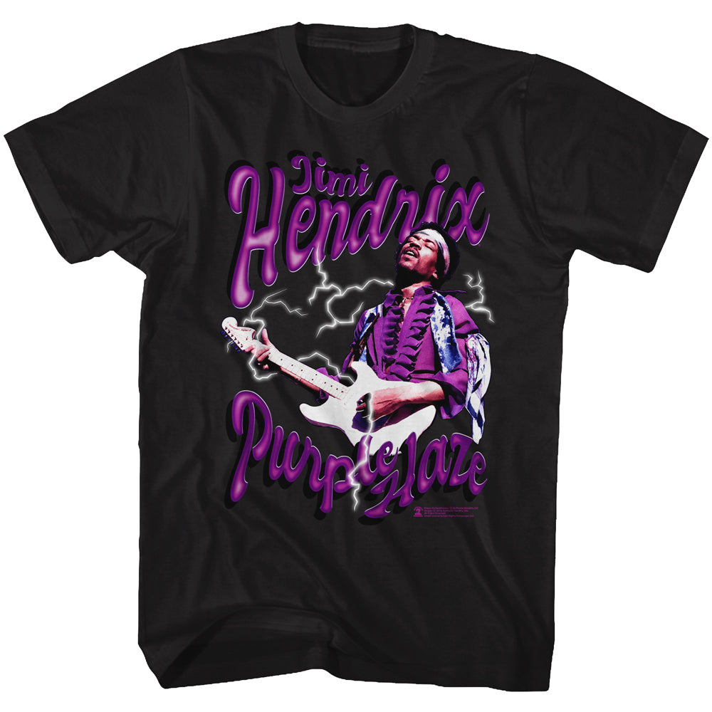 Jimi Hendrix Hazy Adult T-Shirt