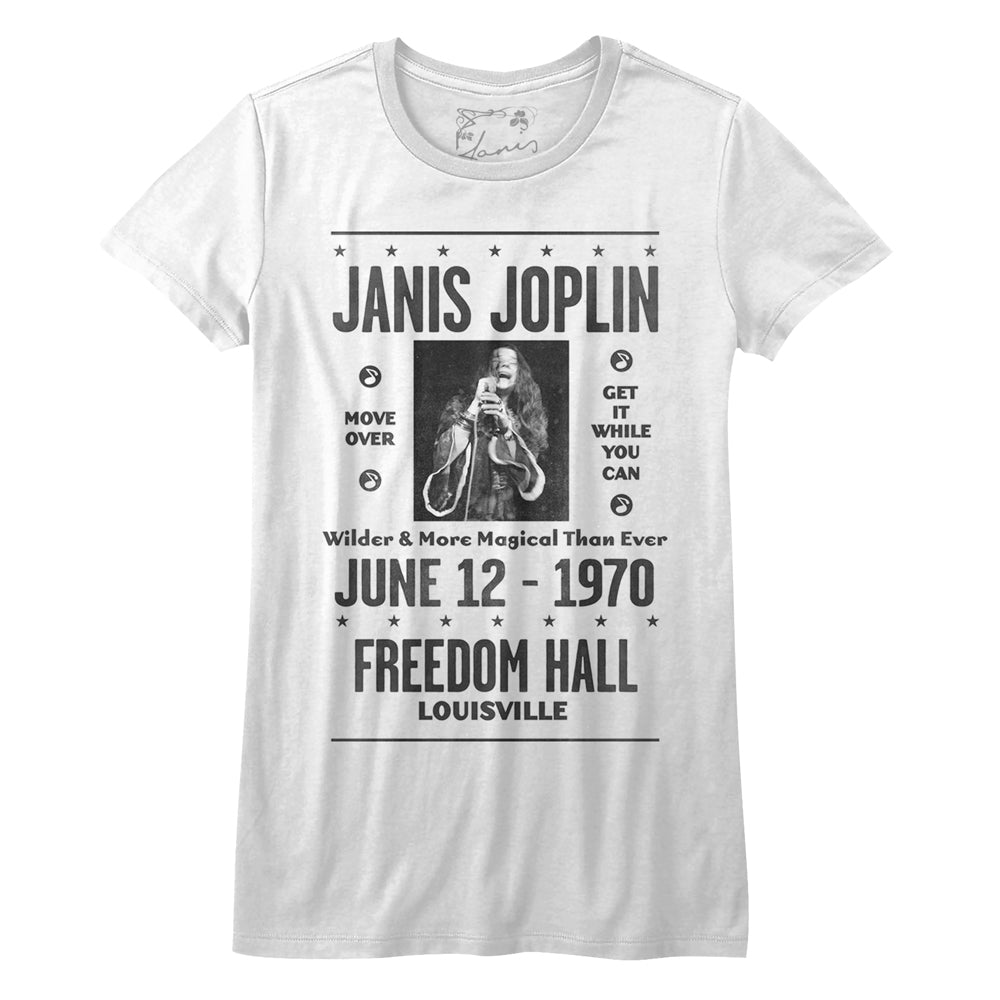 Janis Joplin Louisville Ladies T-Shirt