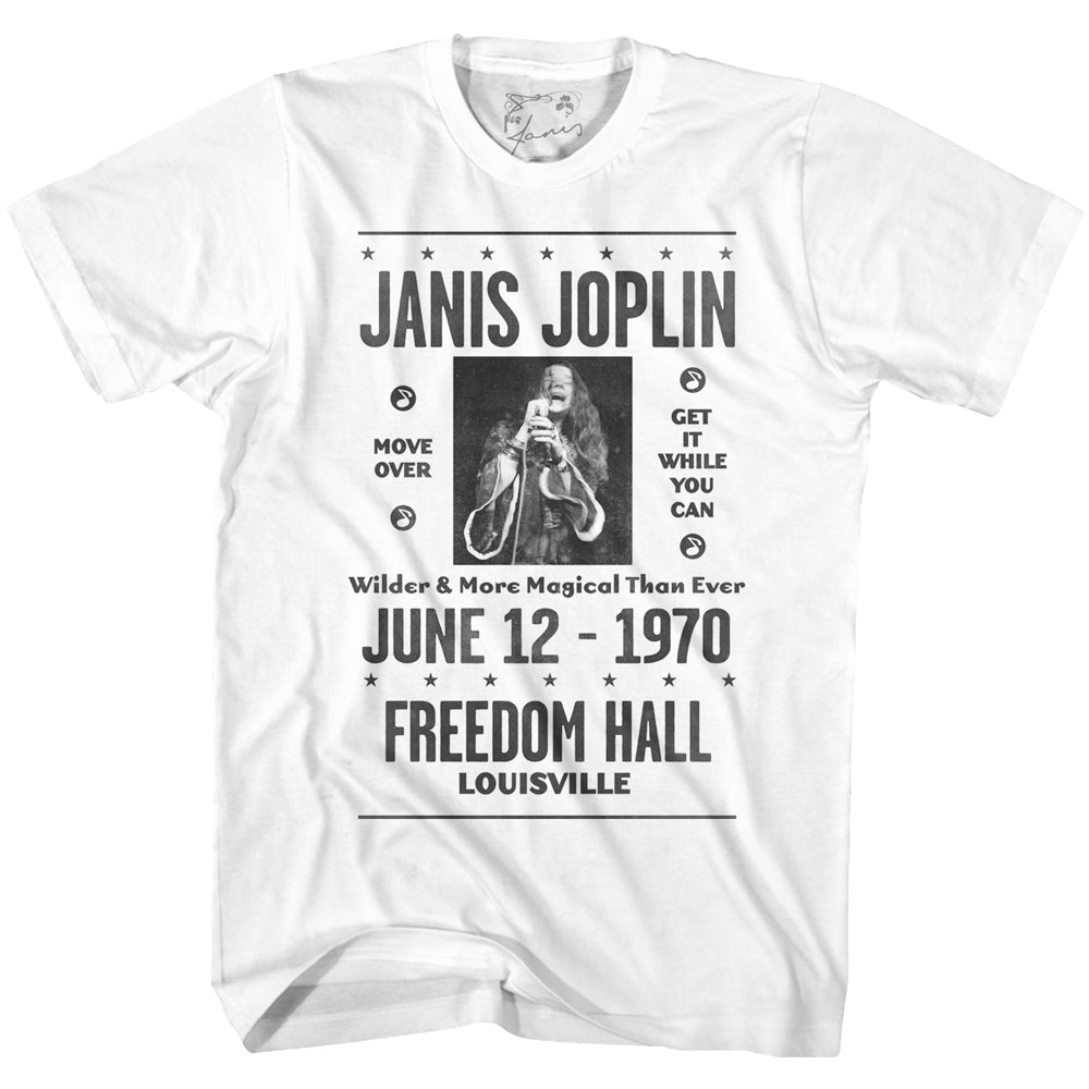 Janis Joplin Louisville Adult T-Shirt