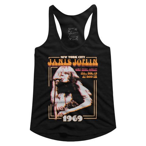 Janis Joplin New York Ladies Racerback