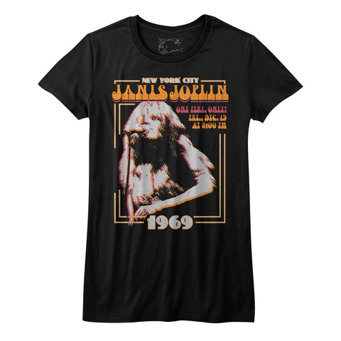 Janis Joplin New York Ladies T-Shirt