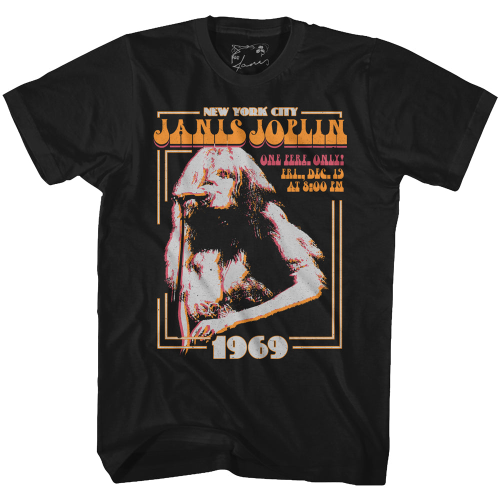 Janis Joplin New York Adult T-Shirt