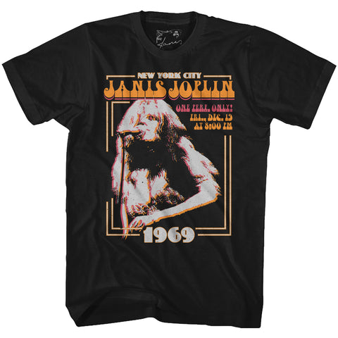 Janis Joplin New York Adult T-Shirt