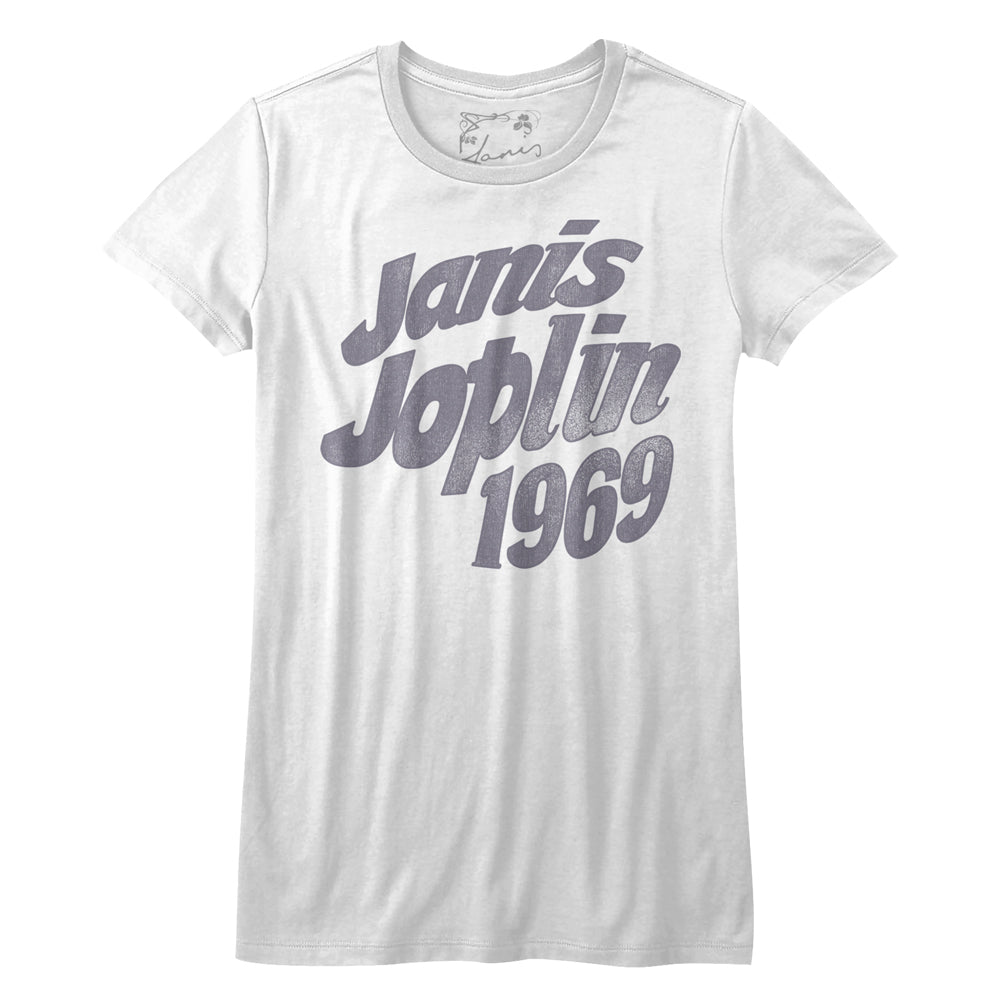 Janis Joplin Jj67 Ladies T-Shirt