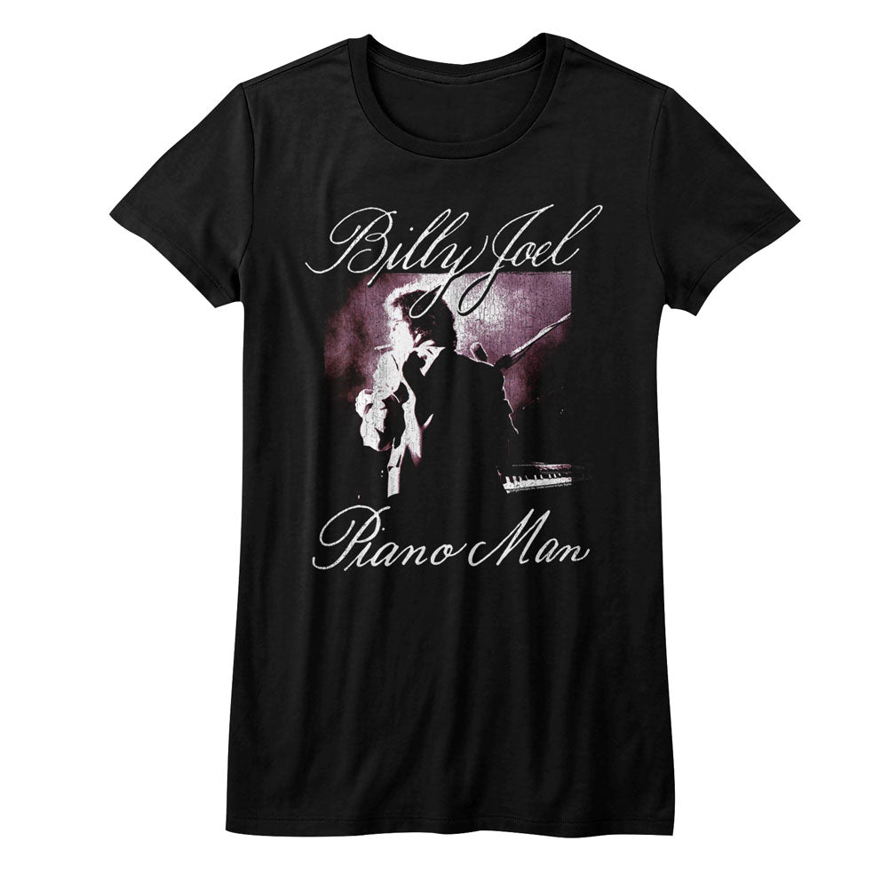 Billy Joel Piano Man Ladies T-Shirt