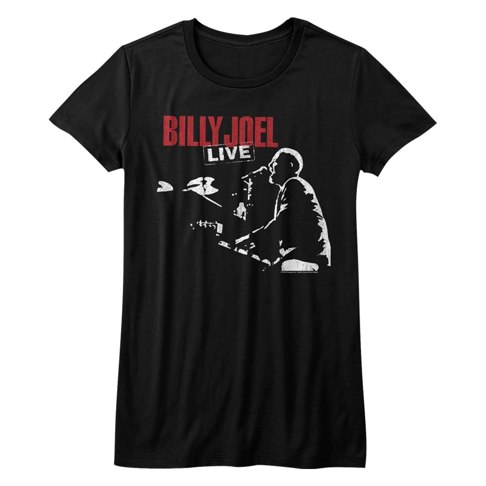 Billy Joel 81 Tour Ladies T-Shirt