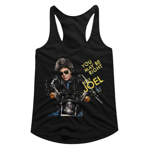 Billy Joel You May Be Right Ladies Racerback