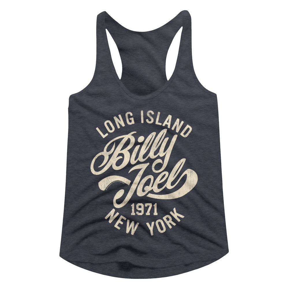 Billy Joel Long Island Ladies Racerback