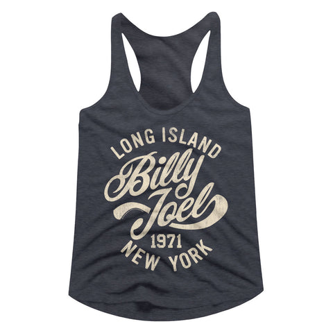 Billy Joel Long Island Ladies Racerback