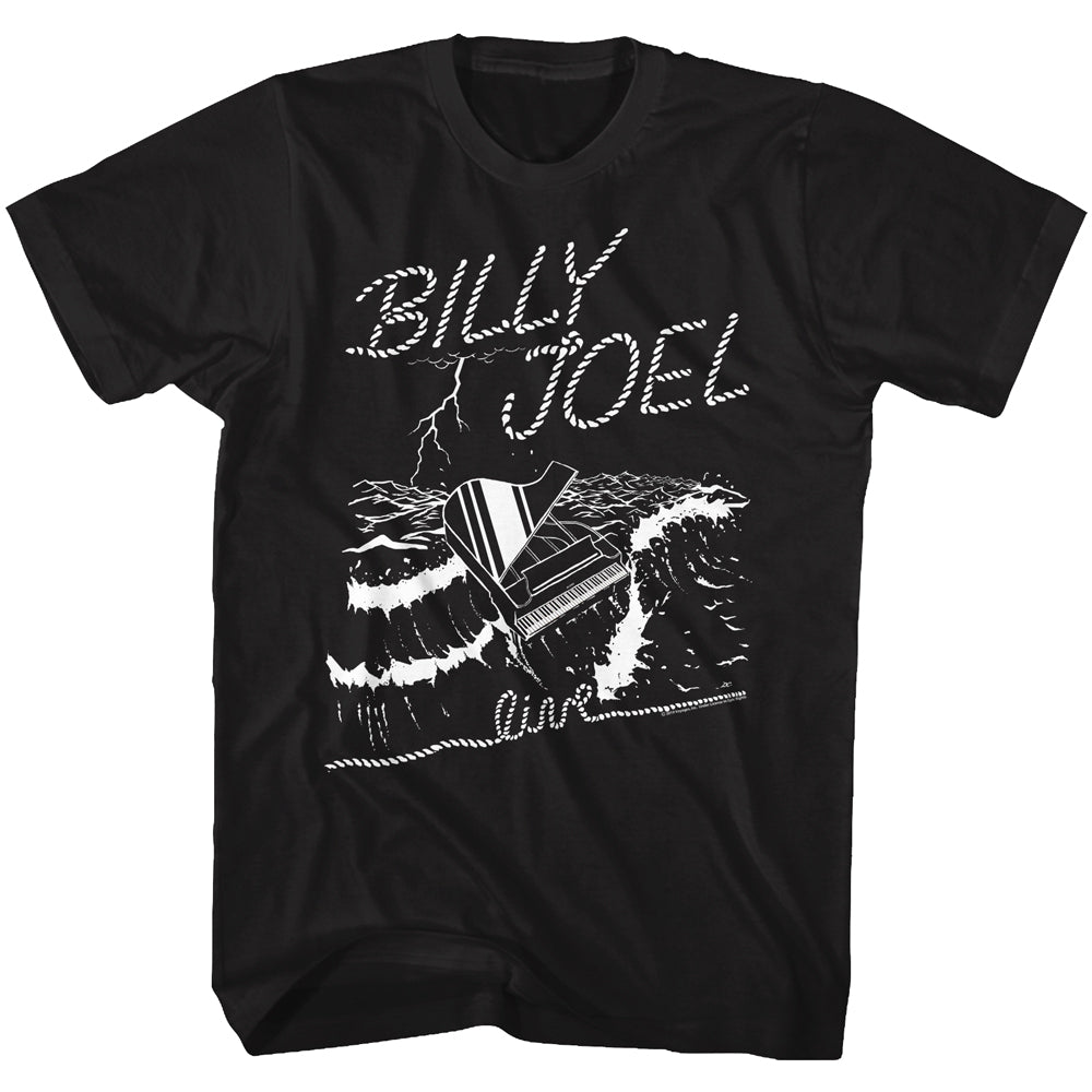 Billy Joel Sea Piano Adult T-Shirt