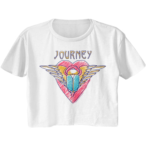 Journey Scribble Scarab  Women's Festival Cali Crop