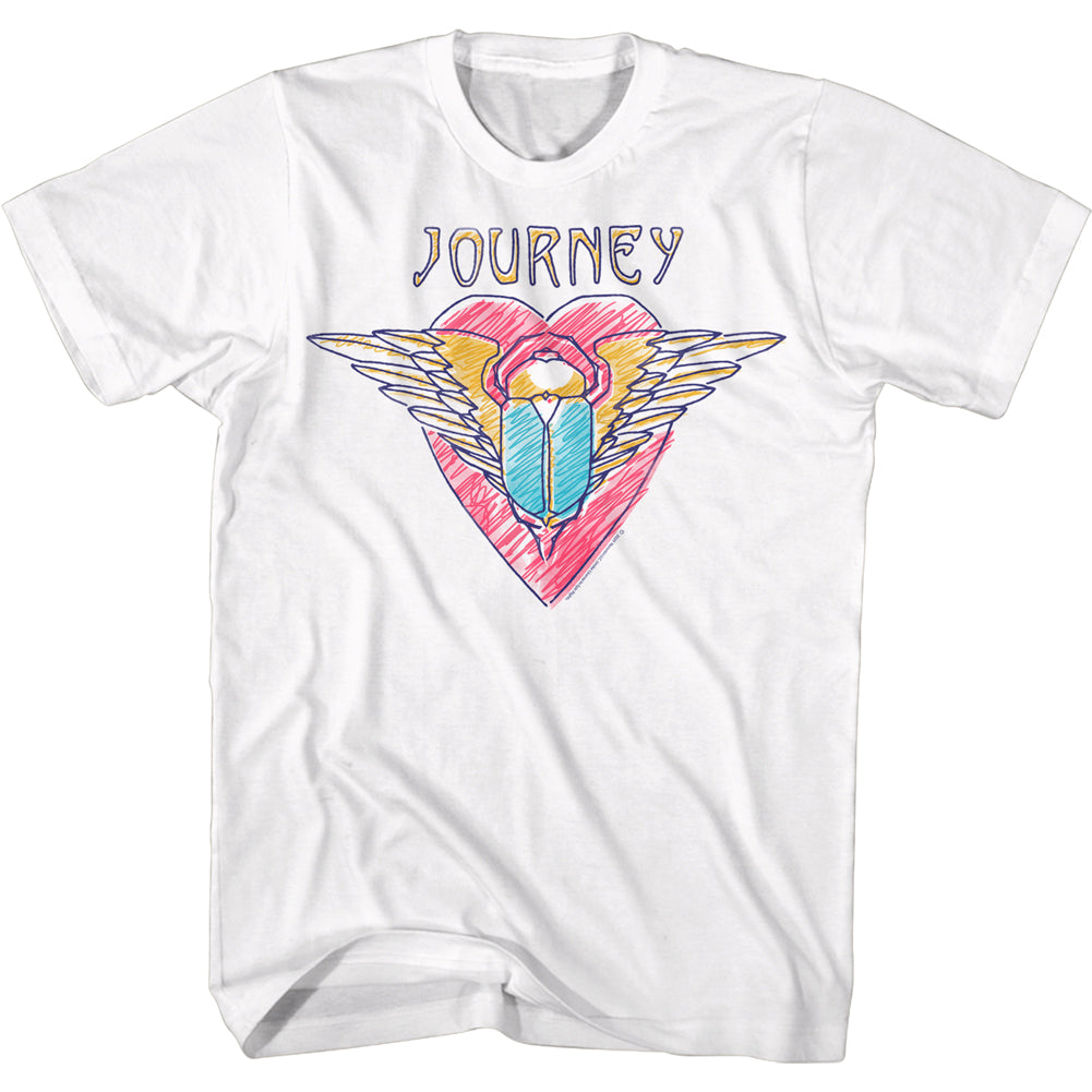 Journey Scribble Scarab Men's T-Shirt