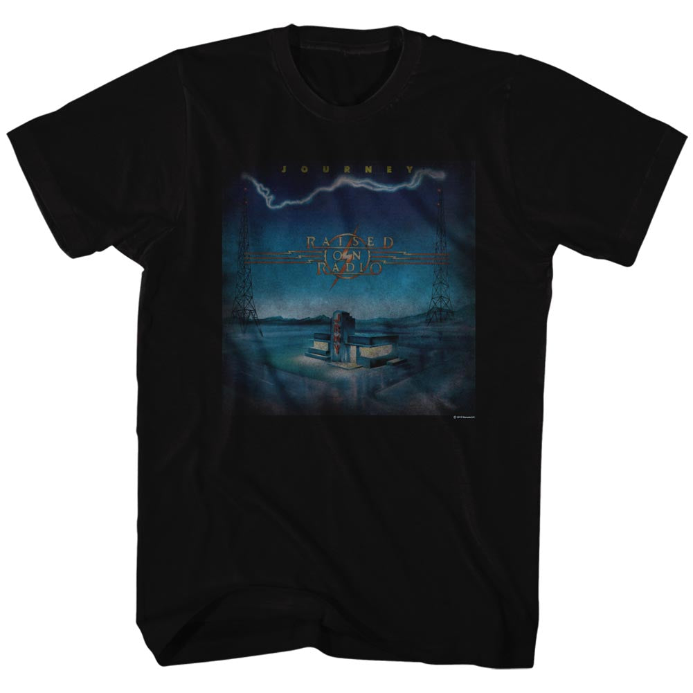 Journey Raised On Radio Adult T-Shirt