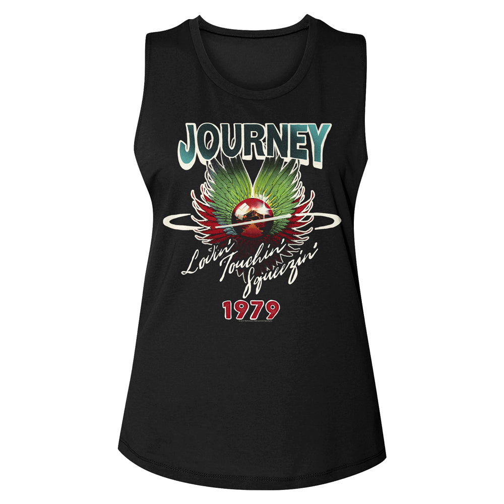 Journey Lovin Touchin Sqeezin Ladies Tank