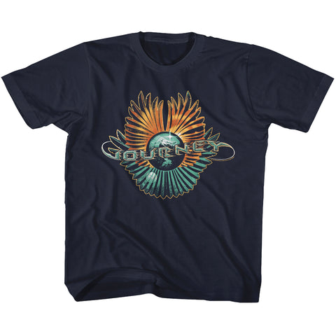 Journey Orange And Teal Youth T-Shirt