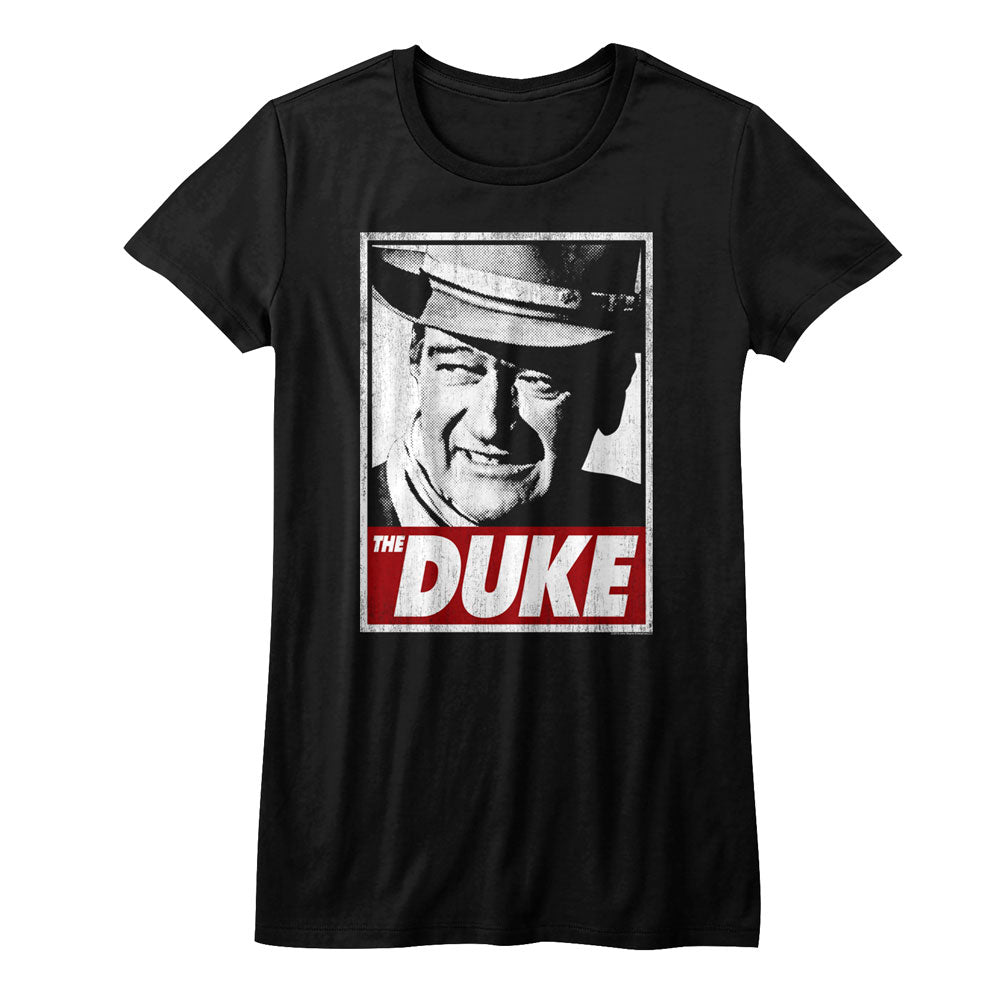 John Wayne Tha Duke Ladies T-Shirt