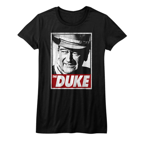 John Wayne Tha Duke Ladies T-Shirt