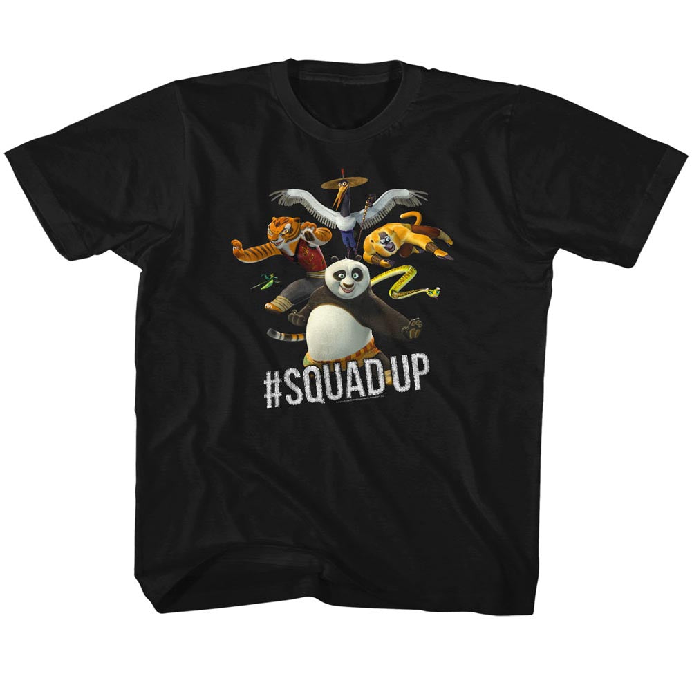 Kung Fu Panda Squad Up Youth T-Shirt