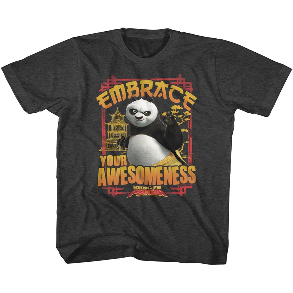 Kung Fu Panda Embrace Awesomeness Youth T-Shirt